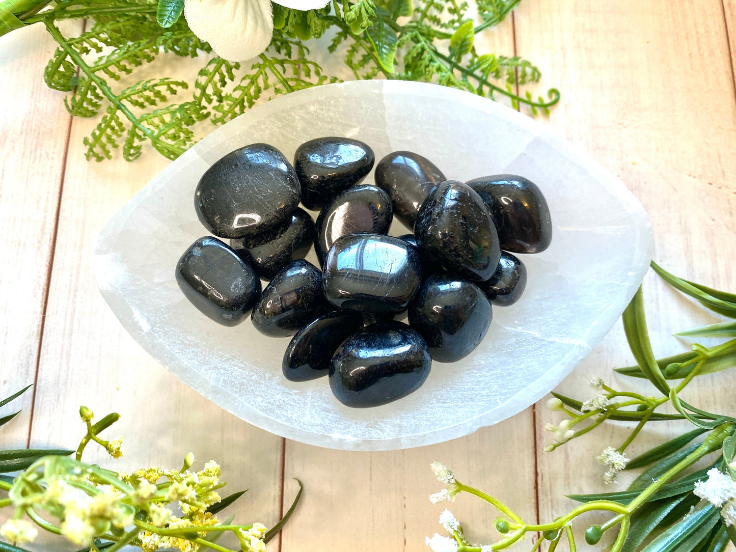 Tumbled Hypersthene - Stone For Mental Clarity