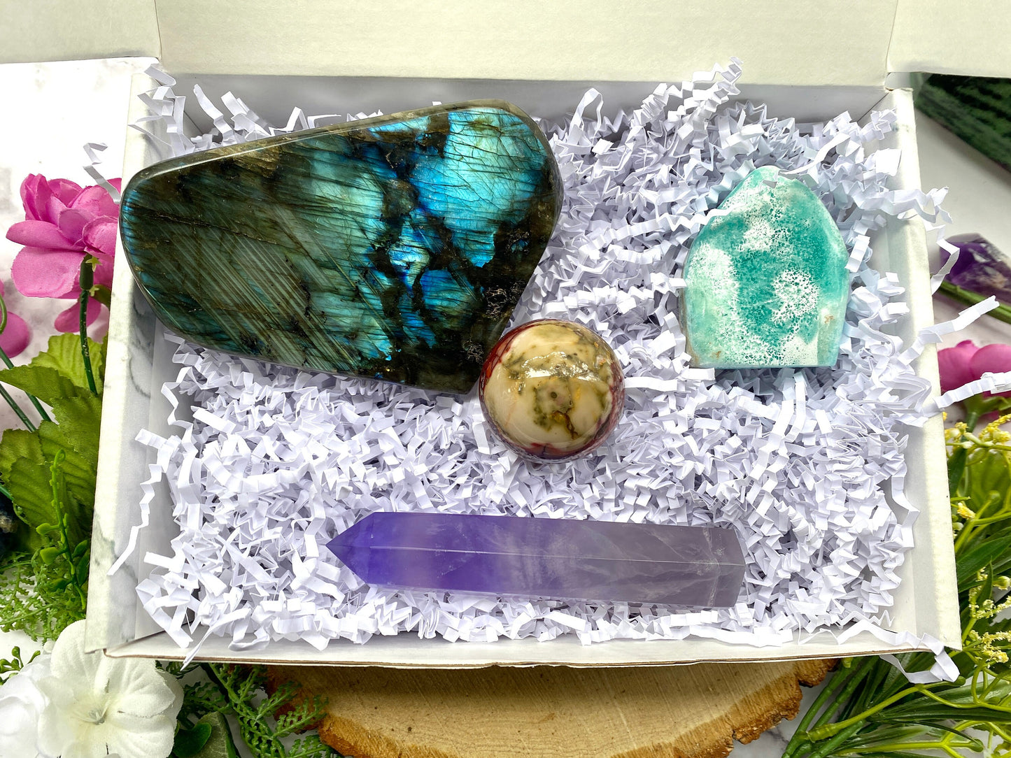 Crystal Mystery Box Large - 6+ High-Quality Natural Crystals or 2-3 Large